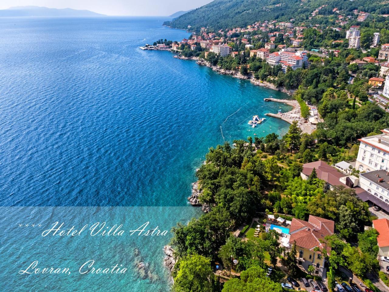 Hotel Villa Astra Laurana Esterno foto